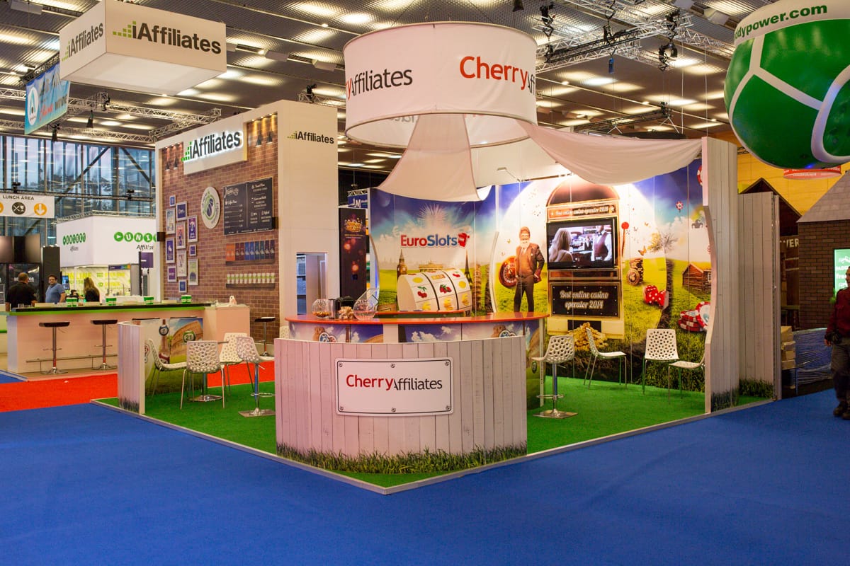 Cherry Affiliates station, iGaming 2014, Event Photography