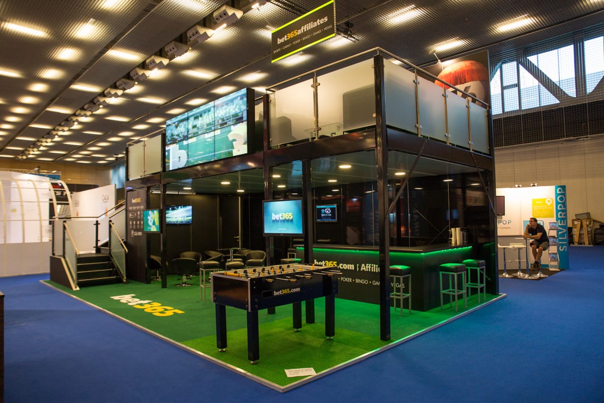 Bet365 Affiliates stand, iGaming 2014, Corporate Photography