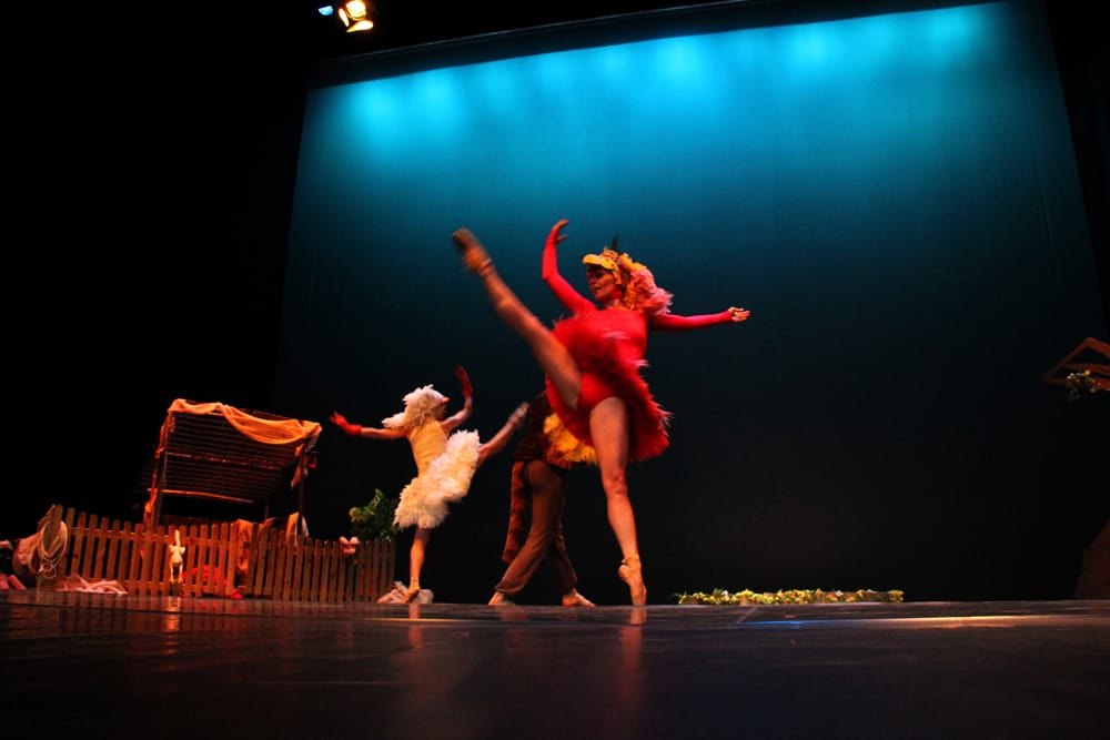 Bailarinas en el escenario, Productora videos EVENTOS Barcelona