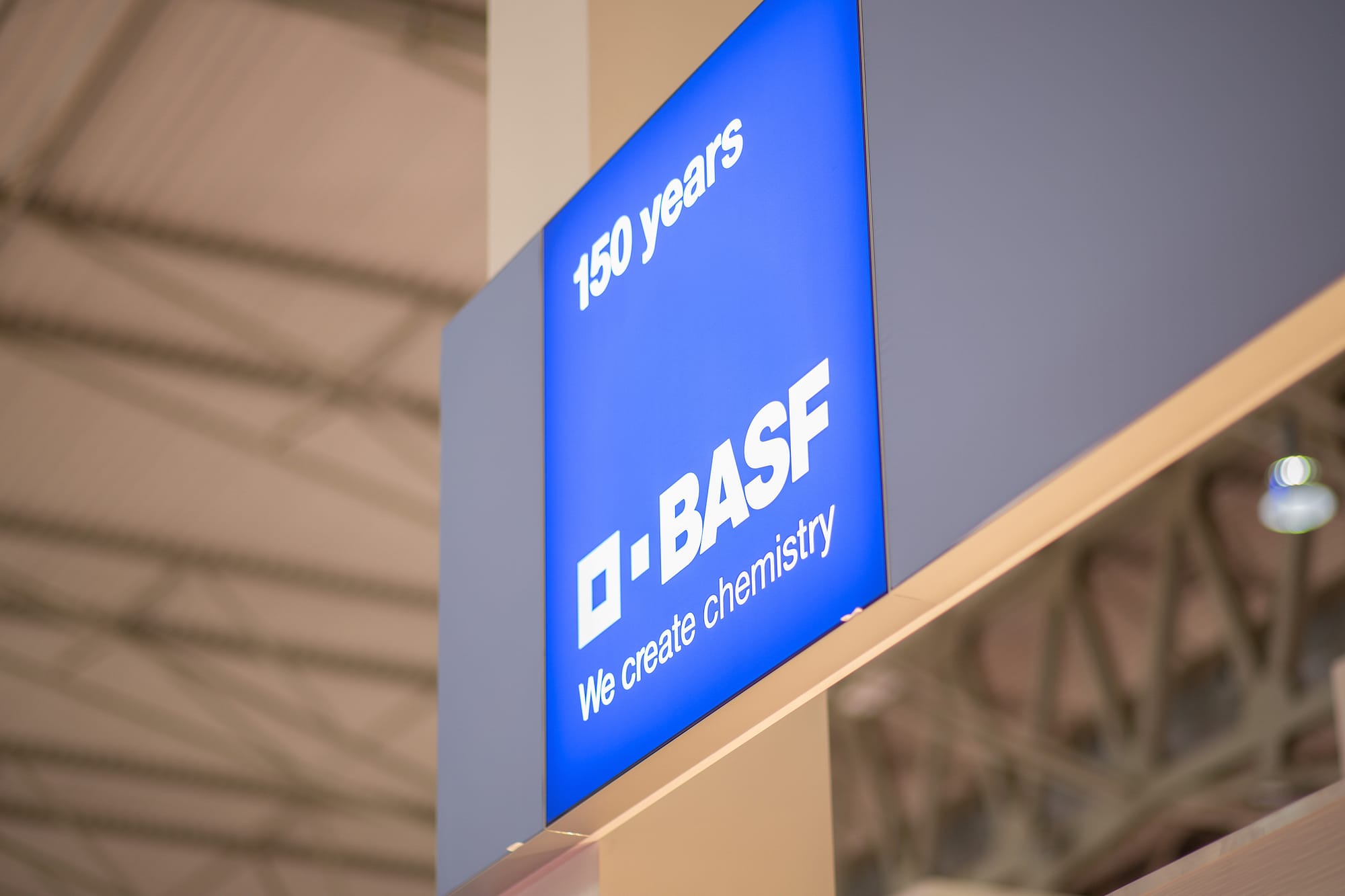 BASF, We create chemistry logo