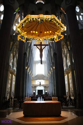 Interior de la Sagrada Familia, Video Publicitario Barcelona