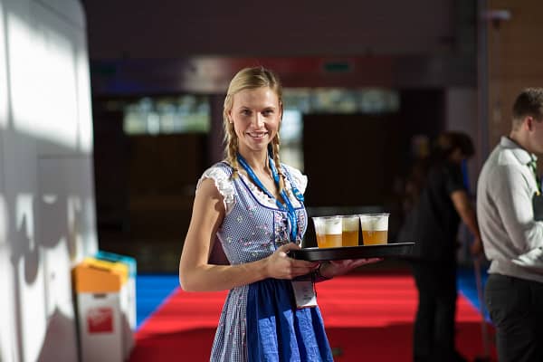 Did you mean Anfitriona en la conferencia iGaming, Fotoreportaje? Hostess at the iGaming conference, Photo Reportage