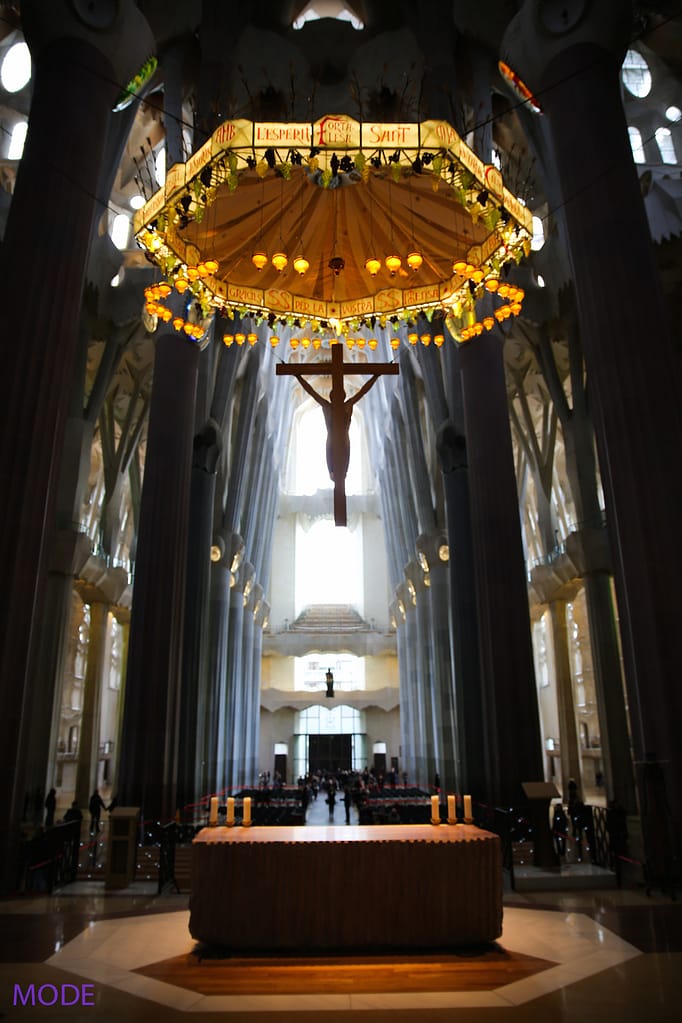 Interior de la Sagrada Familia, Video Publicitario Barcelona